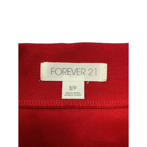 Forever 21 Women's Cherry Red Skirt - Picture 3 of 6